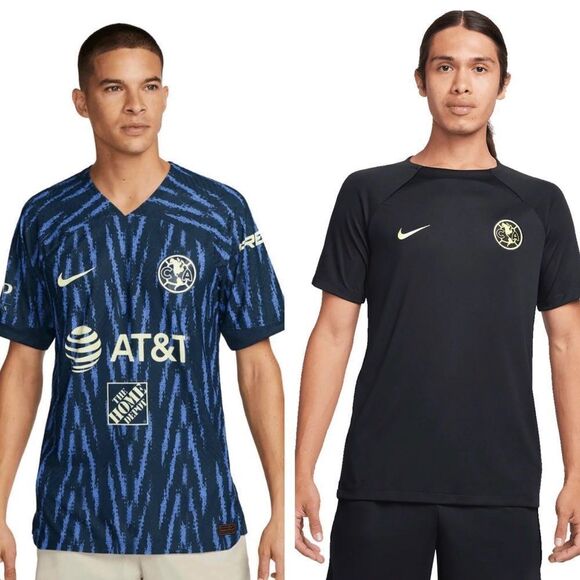 Lot of 2: Nike Club America Vapor ADV Soccer Jersey - Picture 1 of 5